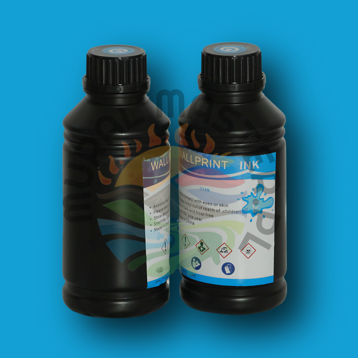 Tusz Niebieski Cyan C  do drukarek ściennych 1000ml - MuralMaster